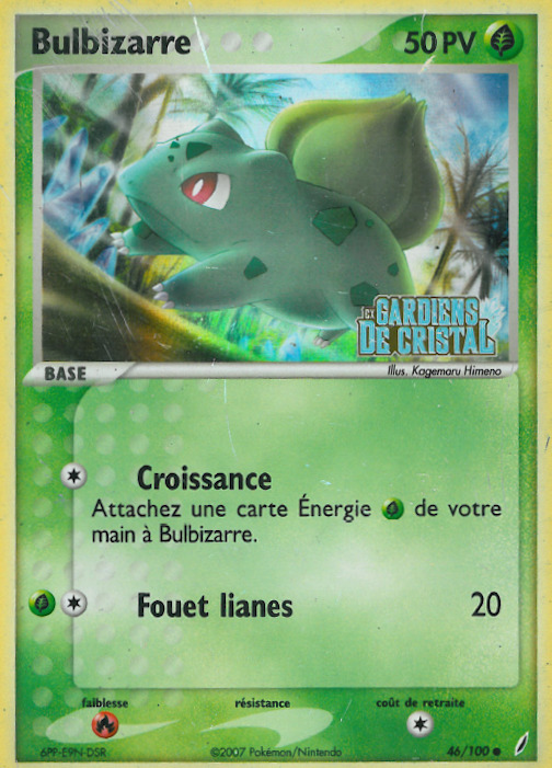 Carte Pokémon: Bulbizarre