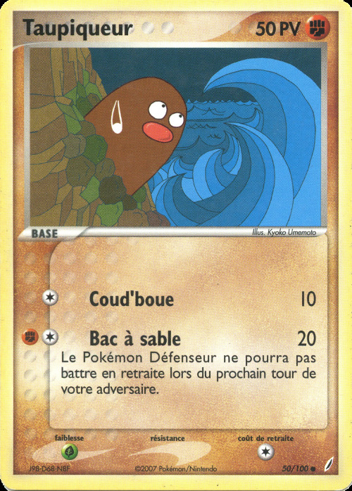 Carte Pokémon: Taupiqueur