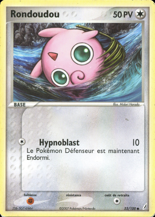 Carte Pokémon: Rondoudou