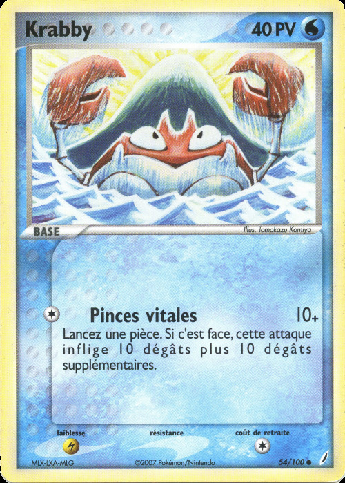 Carte Pokémon: Krabby