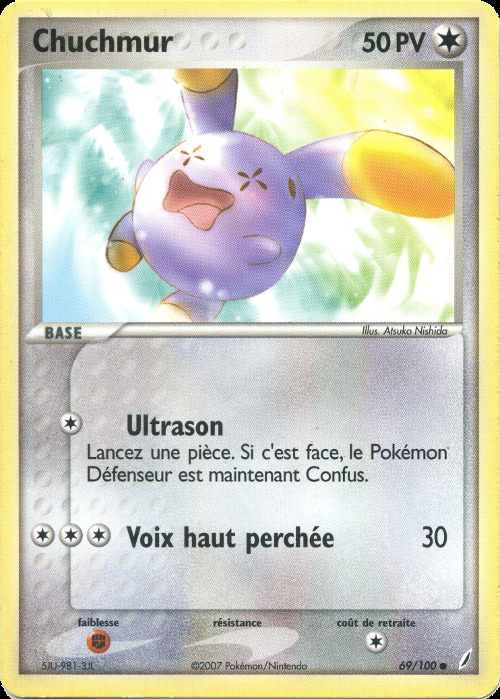 Carte Pokémon: Chuchmur