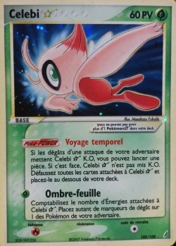 Carte Pokémon: Celebi star