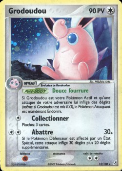 Carte Pokémon: Grodoudou