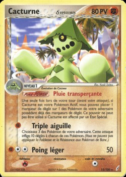 Carte Pokémon: Cacturne δ