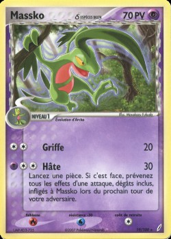 Carte Pokémon: Massko δ