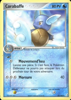 Carte Pokémon: Carabaffe