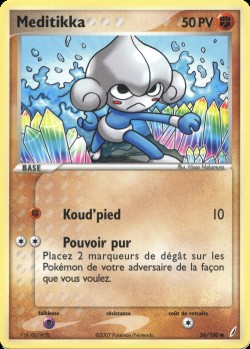 Carte Pokémon: Meditikka