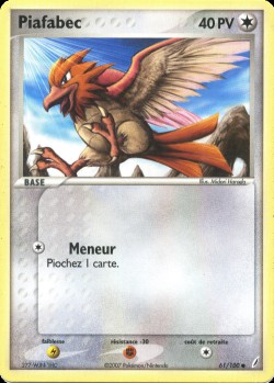 Carte Pokémon: Piafabec