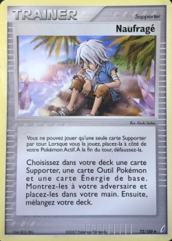 Carte Pokémon: Naufragé