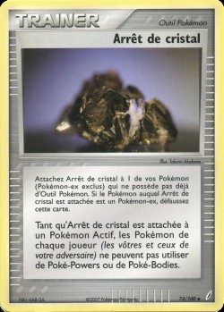 Carte Pokémon: Arrêt de cristal