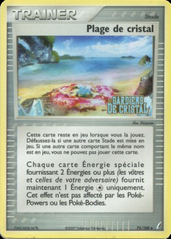 Carte Pokémon: Plage de cristal