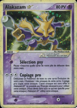 Carte Pokémon: Alakazam star