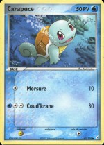 Carte Pokémon: Carapuce