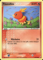 Carte Pokémon: Poussifeu