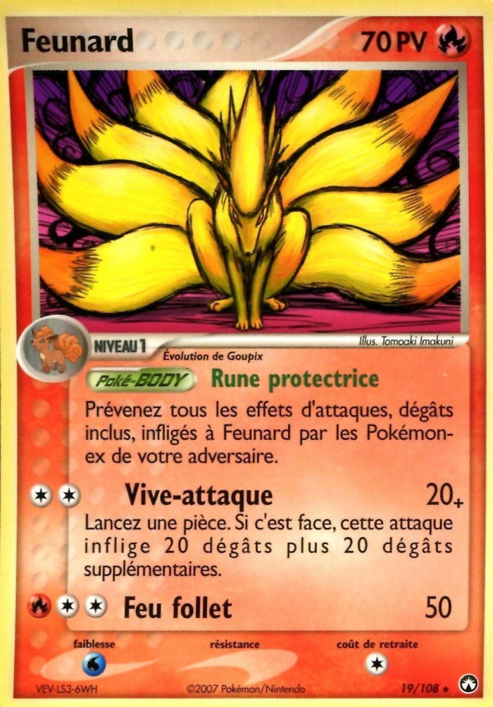 Carte Pokémon: Feunard