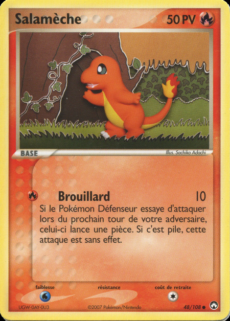 Carte Pokémon: Salamèche