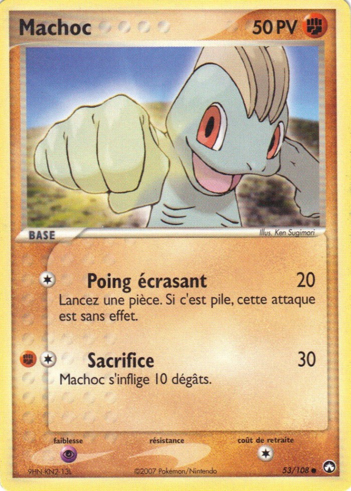 Carte Pokémon: Machoc