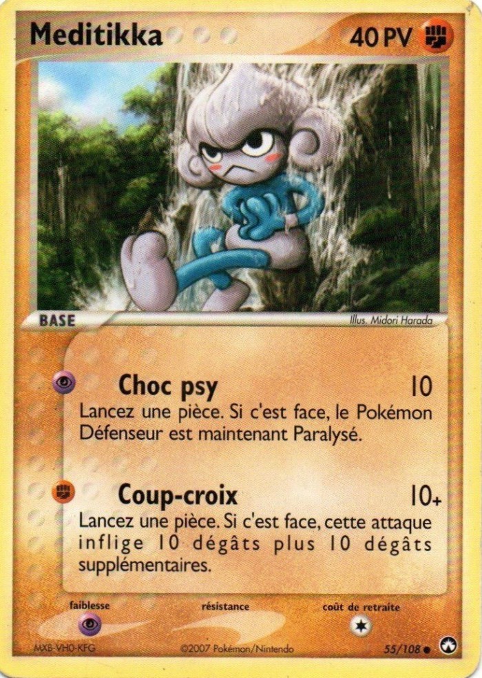 Carte Pokémon: Meditikka