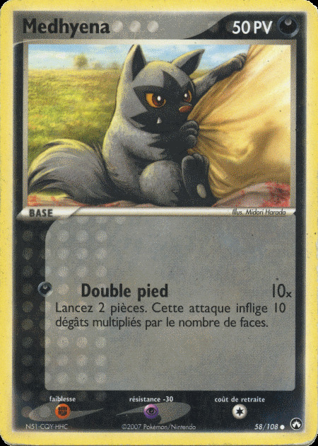 Carte Pokémon: Medhyena