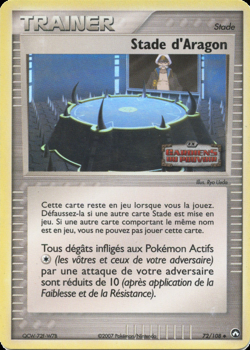 Carte Pokémon: Stade d'Aragon