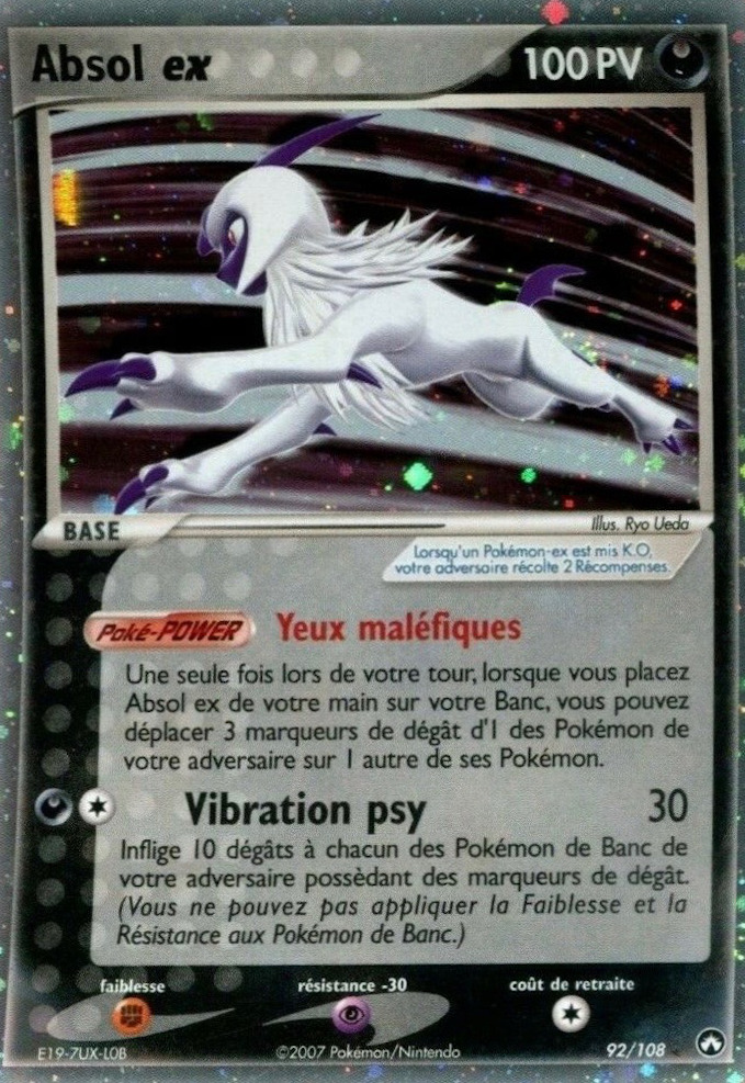 Carte Pokémon: Absol ex