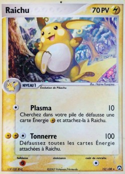 Carte Pokémon: Raichu