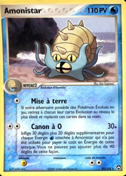 Carte Pokémon: Amonistar