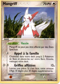 Carte Pokémon: Mangriff