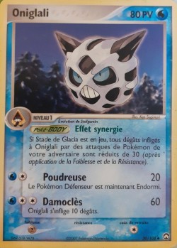 Carte Pokémon: Oniglali