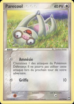 Carte Pokémon: Parecool