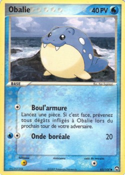 Carte Pokémon: Obalie