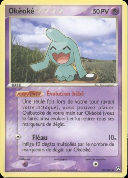 Carte Pokémon: Okéoké