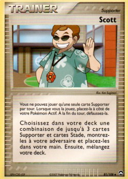 Carte Pokémon: Scott