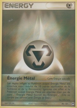 Carte Pokémon: Énergie Métal