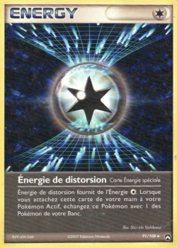 Carte Pokémon: Énergie de distorsion