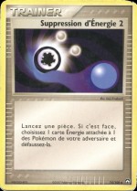 Carte Pokémon: Suppression d'énergie 2