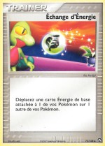 Carte Pokémon: Échange d'énergie