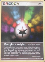 Carte Pokémon: Énergies multiples