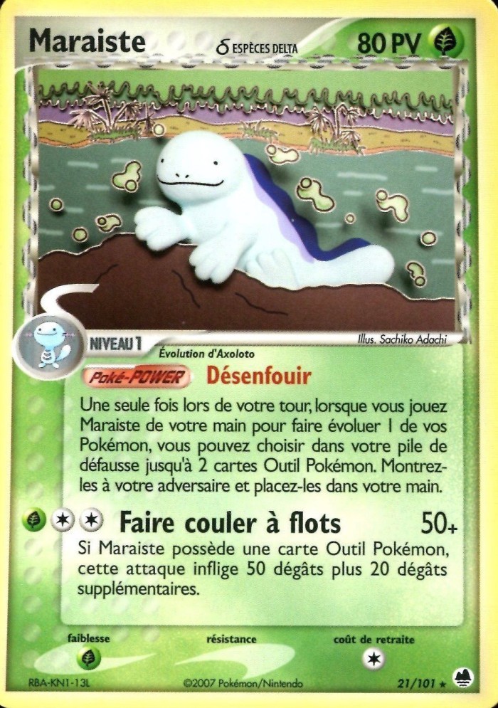 Carte Pokémon: Maraiste δ