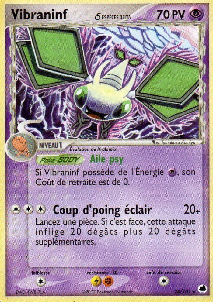 Carte Pokémon: Vibraninf δ