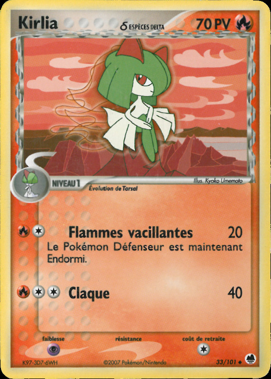 Carte Pokémon: Kirlia δ