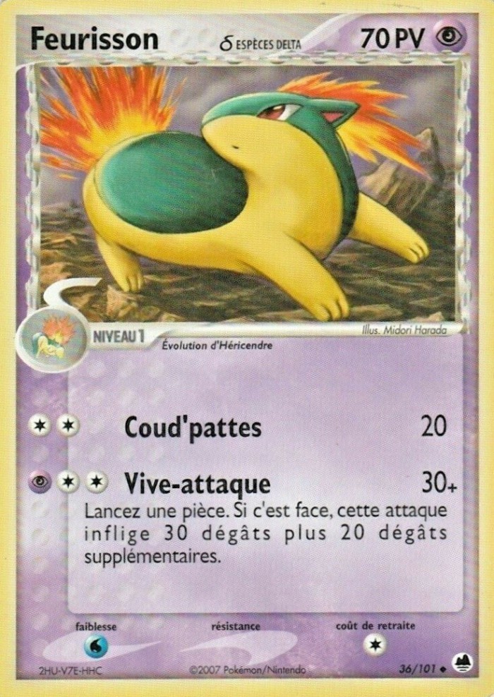 Carte Pokémon: Feurisson δ