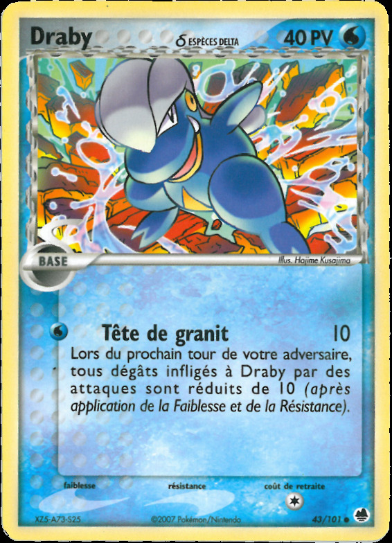 Carte Pokémon: Draby δ