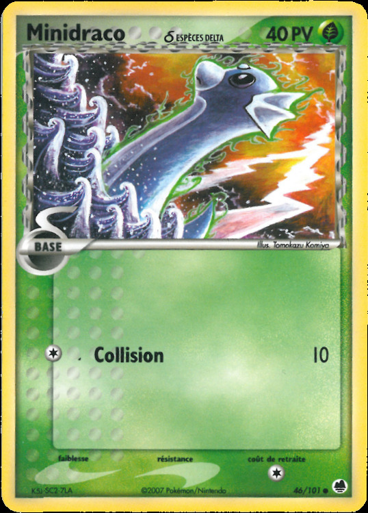 Carte Pokémon: Minidraco δ