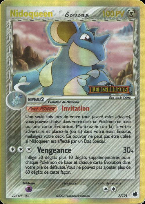 Carte Pokémon: Nidoqueen δ