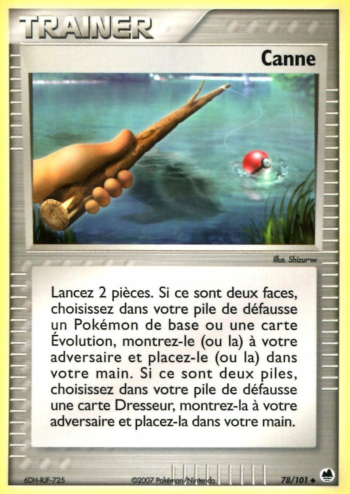 Carte Pokémon: Canne