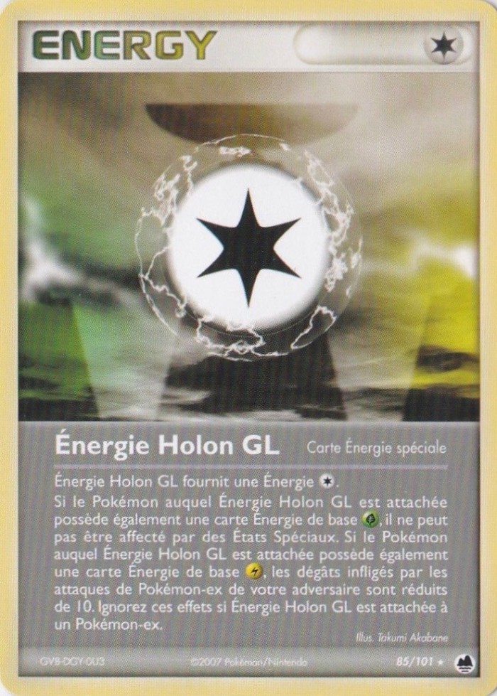 Carte Pokémon: Énergie Holon GL