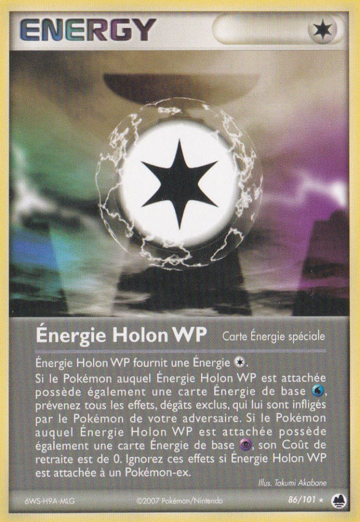 Carte Pokémon: Énergie Holon WP