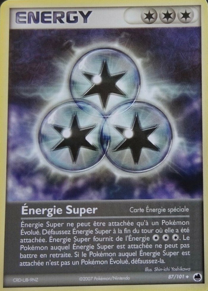 Carte Pokémon: Énergie Super