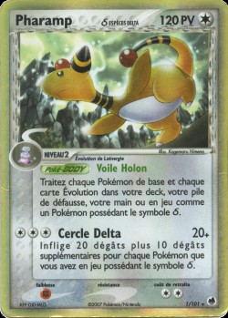 Carte Pokémon: Pharamp δ